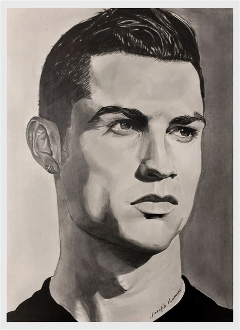This time, I'm drawing my side of Ronaldo.I'm there too:IG/TikT... I really didn't know my 7 years old Nephew Maks can draw like this... He was a great student! This time, I'm drawing my side of ...